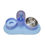 All Rising AR2685 ถาดให้อาหาร+น้ำ สัตว์ สีฟ้า