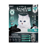 Two Two Pet ทรายภูเขาไฟผสมชาโคล 12L.