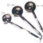 กระบวยสเตนเลสด้ามงอ