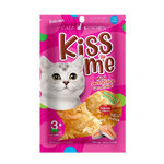 MP Pet8 JP32 Kiss Me ไก่สไลด์ รสแซลมอน 35 กรัม (ชมพู)