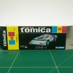 กล่องพิมพ์ Reproduction Box สำหรับ Tomica Black Box No.46 DOME-0 (กล่องเปล่า, ไม่มีรถ)