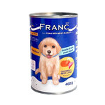 Franc FD22 อาหารเปียกสุนัข ทูน่าเนื้อแดง 400 กรัม