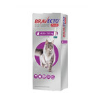บราเว้คโต้ ยาหยอดแมว 6.25 - 12.5 Kg (ม่วง)