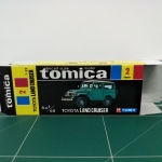 กล่องพิมพ์ Reproduction Box สำหรับ Tomica Black Box No.2 Toyota Land Cruiser (กล่องเปล่า, ไม่มีรถ)