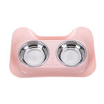 BT Ktee F004 ชามสแตนเลส 2 ช่อง (คละสี)