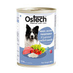 Ostech Dog #8 รสเนื้อข้าวและผัก 400 กรัม