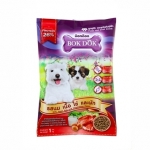 ฺBok dok FT18 ลูกสุนัขนมเนื้อไข่และผัก 1 Kg.