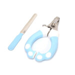 BT C007-M กรรไกรตัดเล็บสุนัข + ตะไบ (กลาง) คละสี