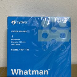 กระดาษกรอง Whatman No. 1 ขนาด 125 มม.