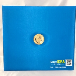 ปกใส่ปริญญาบัตร มหาวิทยลัยหอการค้า