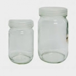 ขวดเพาะเลี้ยงเนื้อเยื่อ 4 ออนซ์ (120 ml) ขวดแก้วปากกว้างพร้อมฝาปิดพลาสติกใส PP