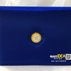 ปกผ้าไหมใส่ใบประกาศ ขนาด A 5