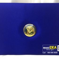 ปกวุฒิบัตรโรงเรียนรัตนราษฏ์บำรุง พร้อมเข็ม