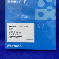 กระดาษกรอง Whatman No. 41 ขนาด 150 มม.