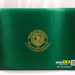 ปกผ้าไหมใส่ใบประกาศ ขนาด A4