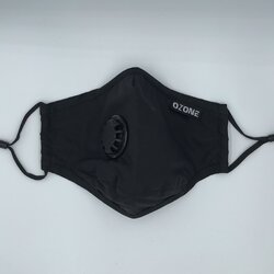 **ลดล้างสต็อก**หน้ากากผ้า 3 ชั้นซักได้ มีวาล์ว พร้อมแผ่นกรองกันฝุ่น 3-layered Cotton Mask with valve, washable ยี่ห้อ Ozone