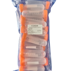 หลอดเซ็นติฟิวส์พลาสติกก้นมน 50 ml Sterile, DNAse free, RNase free "FCOMBIO" (25 หลอด)