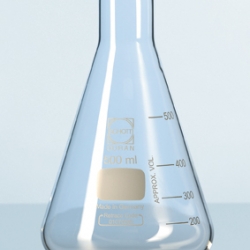 ขวดรูปชมพู่ คอแคบ 50 ml "Duran" Erlenmeyer Flask