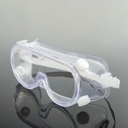 แว่นครอบตากันสารเคมี แบบมีวาล์ว Anti-fog Safety Goggles
