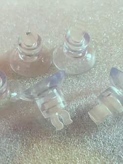 ชุดจุ๊บยางจับสายยางตู้ปลา ขนาด 6 mm 5 ตัว