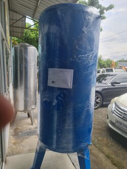 ถังกรองเหล็กขนาด24นิ้ว60cm. x 150cm. x 4.5 mm