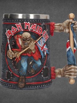 แก้ว IRON MAIDEN TANKARD TROOPER 2018 Limitted Edition!!!!
