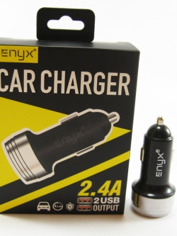 ENYX Car Charger 2.4A 2 USB
