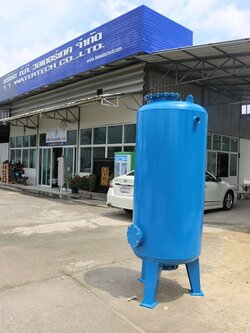 ถังกรองเหล็กขนาด32นิ้ว80cm. x 150cm.x 4.5 mm