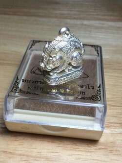 หมูเศรษฐี ปี62 เนื้อเงิน พิมพ์ใหญ่ หลวงพ่อสิน วัดระหารใหญ่