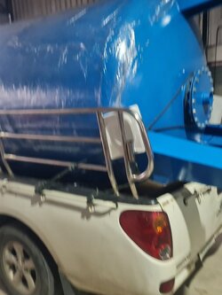 ถังกรองเหล็กขนาด 48 นิ้ว (120 ซม. x 150 ซม. x 6 มม.)