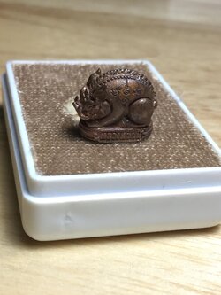 หมูเศรษฐี ปี62 เนื้อมหาชนวน พิมพ์เล็ก หลวงพ่อสิน วัดระหารใหญ่