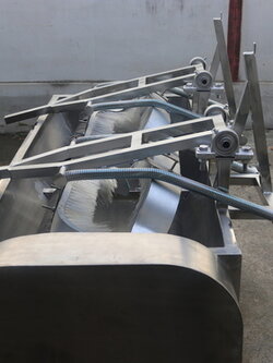 เครื่องล้างถังภายนอก2หัว