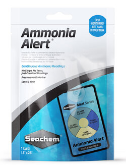 Seachem Amonia Alert ช่วยวัดค่าแอมโมเนีย ใช้ได้ทั้งน้ำจืดและน้ำเค็ม แหมาะกับตู้ปลาและตู้กุ้ง ตู้ทะเล