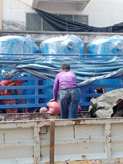 ถังกรองเหล็กขนาด20นิ้ว50cm. x 150cm. x 4.5 mm