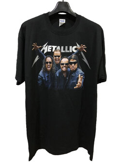 เสื้อวง Metallica World Magnetic Tour ช่วงปี 2008-9 Size XL เสื้อทัวร์หน้างาน ลิขสิทธิ์แท้ 100%