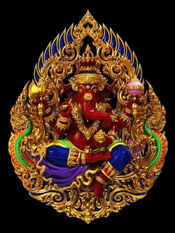 พระพิฆเนศ เจ้าสัวจตุรถีมหาเศรษฐี (พร้อมส่ง)