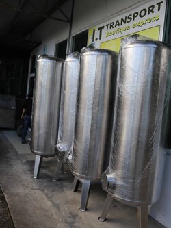 ถังกรองสแตนเลส16นิ้วหนา2มม.