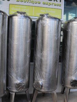 ถังกรองสแตนเลส16นิ้ว150x2mm