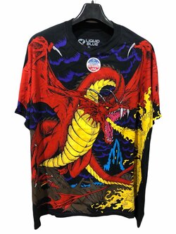 Dragon Liquid Blue Ovp สกรีนเต็มตัว ปี 2020 Size S-XL สินค้าลิขสิทธิ์แท้จากโรงงาน Liquid Blue