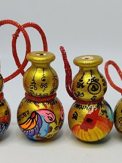 น้ำเต้าดูดทรัพย์เพ้นท์สี