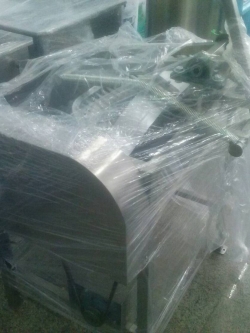 เครื่องล้างถังภายนอก1หัว(ขนแปรง)