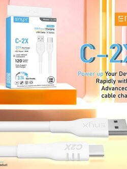 สายชาร์จ ENYX C-2X ชาร์จเร็ว 3.1A Boost Charging ชาร์จเร็ว 18W