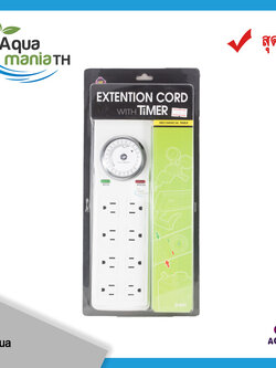 ปลั๊กไฟ Timer ตั้งเวลา ยีห้อ Up AQUA ตั้งได้ 4 ช่องพร้อมกัน