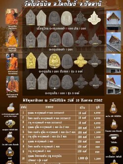 รุ่นแซยิด มหาลาภ พ่อท่านมหาชาติ วัดโมลีนิมิต พ.ศ.2562(พร้อมส่ง)