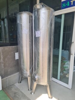 ถังกรองสแตนเลส 16 นิ้ว 150x2mm