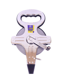 เทปวัดระยะ สแตนเลส The great wall 100ม.