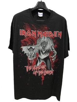 เสื้อวง Iron Maiden The Number Of Beast ปี 2009 Size XL ลิขสิทธิ์แท้ 100%