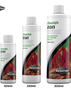 Seachem Flourish Iron ปุ๋ยธาตุเหล็กที่มีความเข้มข้นสูง 100ml , 250 ml ,500ml