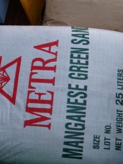 สารกรองแมงกานีส Green Sand Green