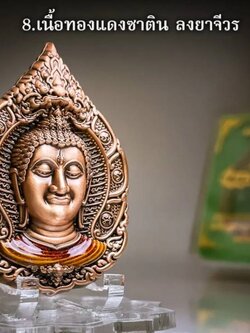 พระนาคปรก รุ่น ร่ำรวยเงินทอง เนื้อทองแดงซาติน ลงยาจีวร (แจกเฉพาะศูนย์จอง)⚠️จำนวนจำกัด พร้อมส่ง